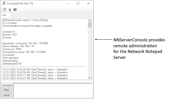 NNServerConsole
