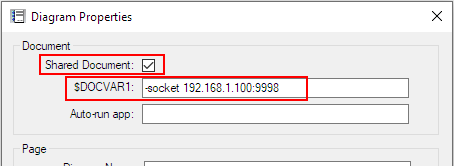 Client Diagram Properties