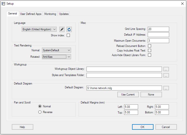 Setup Form