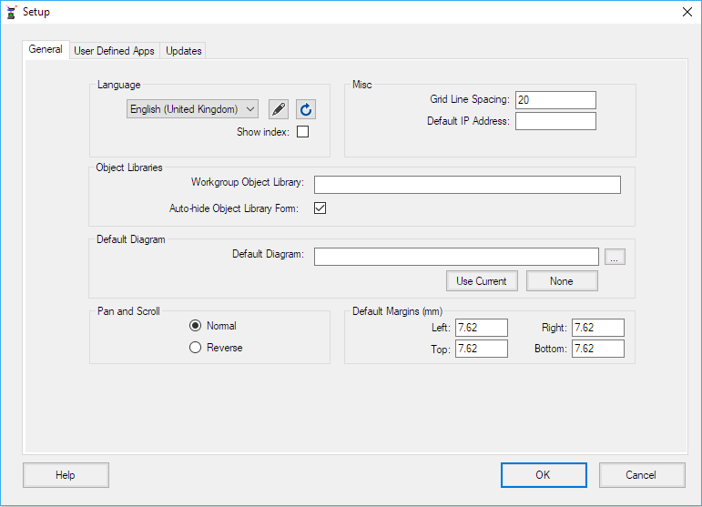 Setup Form