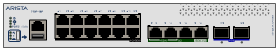Arista 710P-16P front