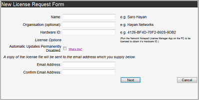 Transfer Form