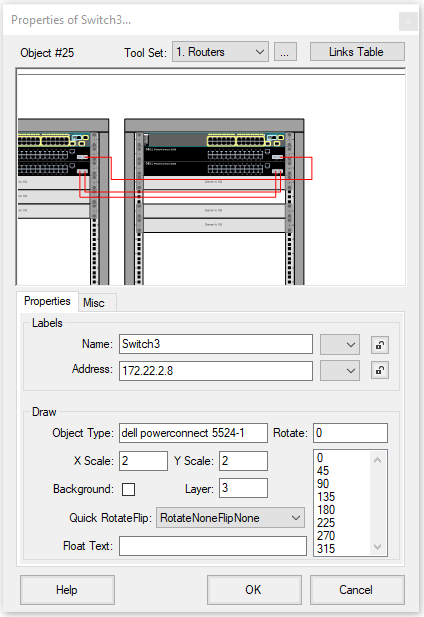 Properties Form