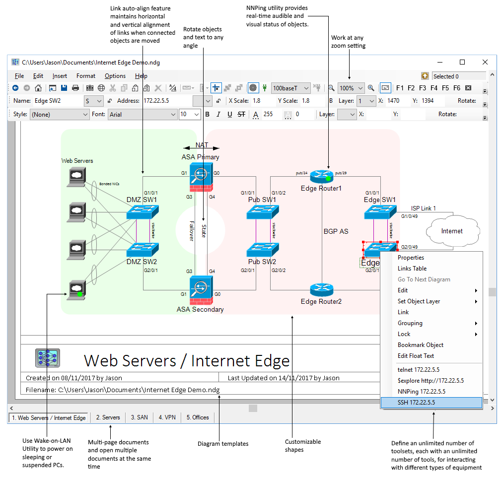 Network Notepad Professional screenshot